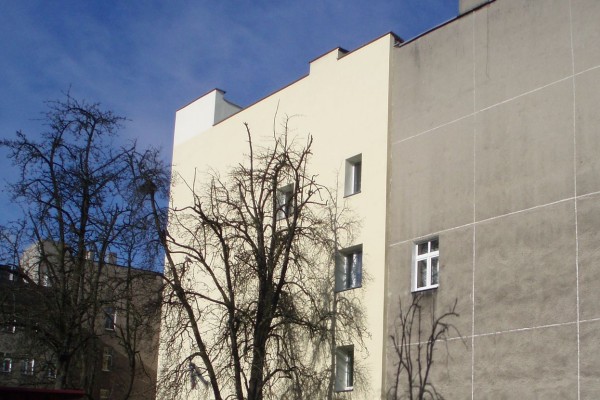 Termorenowacja w budynku mieszkalnym przy al. Papieża Jana Pawła II w Szczecinie