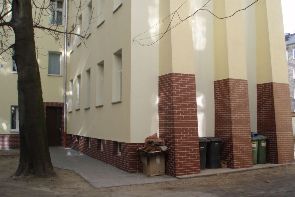 Termorenowacja w budynku mieszkalnym przy al. Papieża Jana Pawła II w Szczecinie