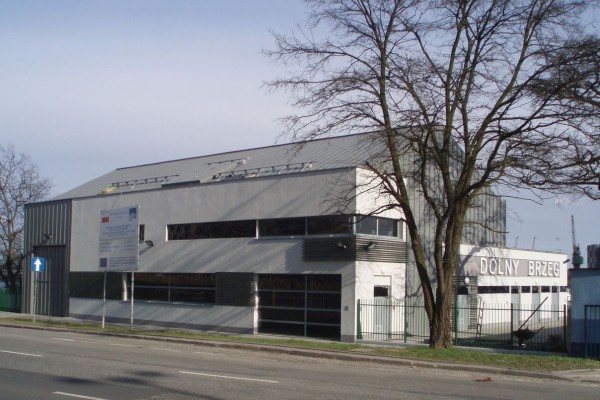 Prace dociepleniowe i elewacyjne pompowni ścieków Dolny Brzeg GRABÓW ul. 1-Maja 31 w Szczecinie