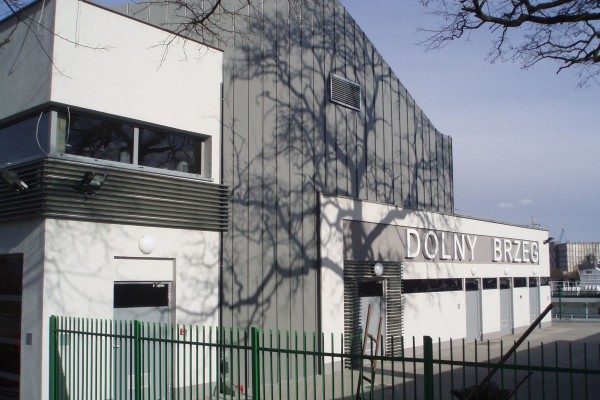 Prace dociepleniowe i elewacyjne pompowni ścieków Dolny Brzeg GRABÓW ul. 1-Maja 31 w Szczecinie